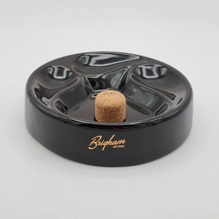 Brigham 3 Pipe Ashtray With Knocker