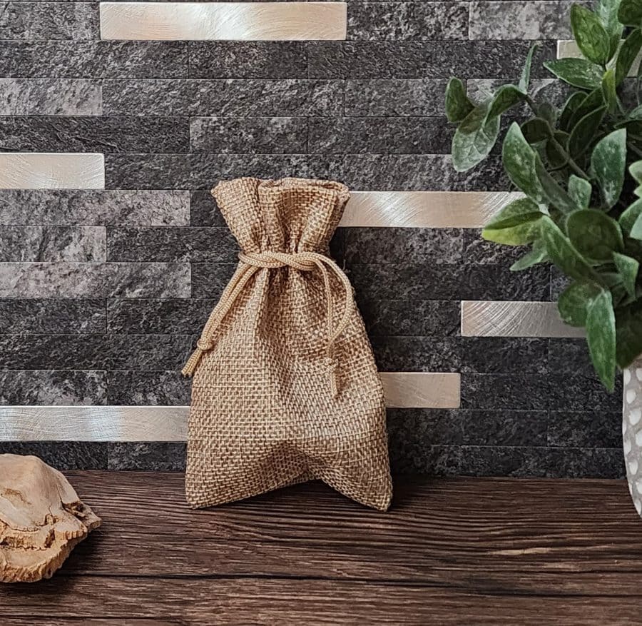 Tobacco Offering Pouch Burlap Bag