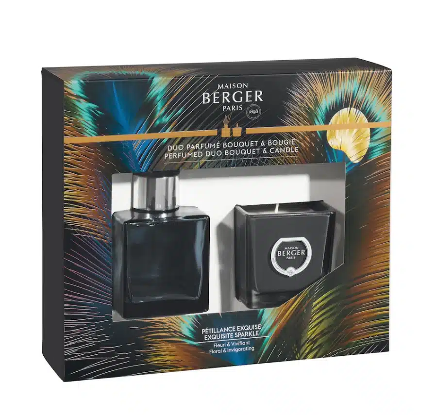 Exquisite Sparkle Candle.reed Kit Duo