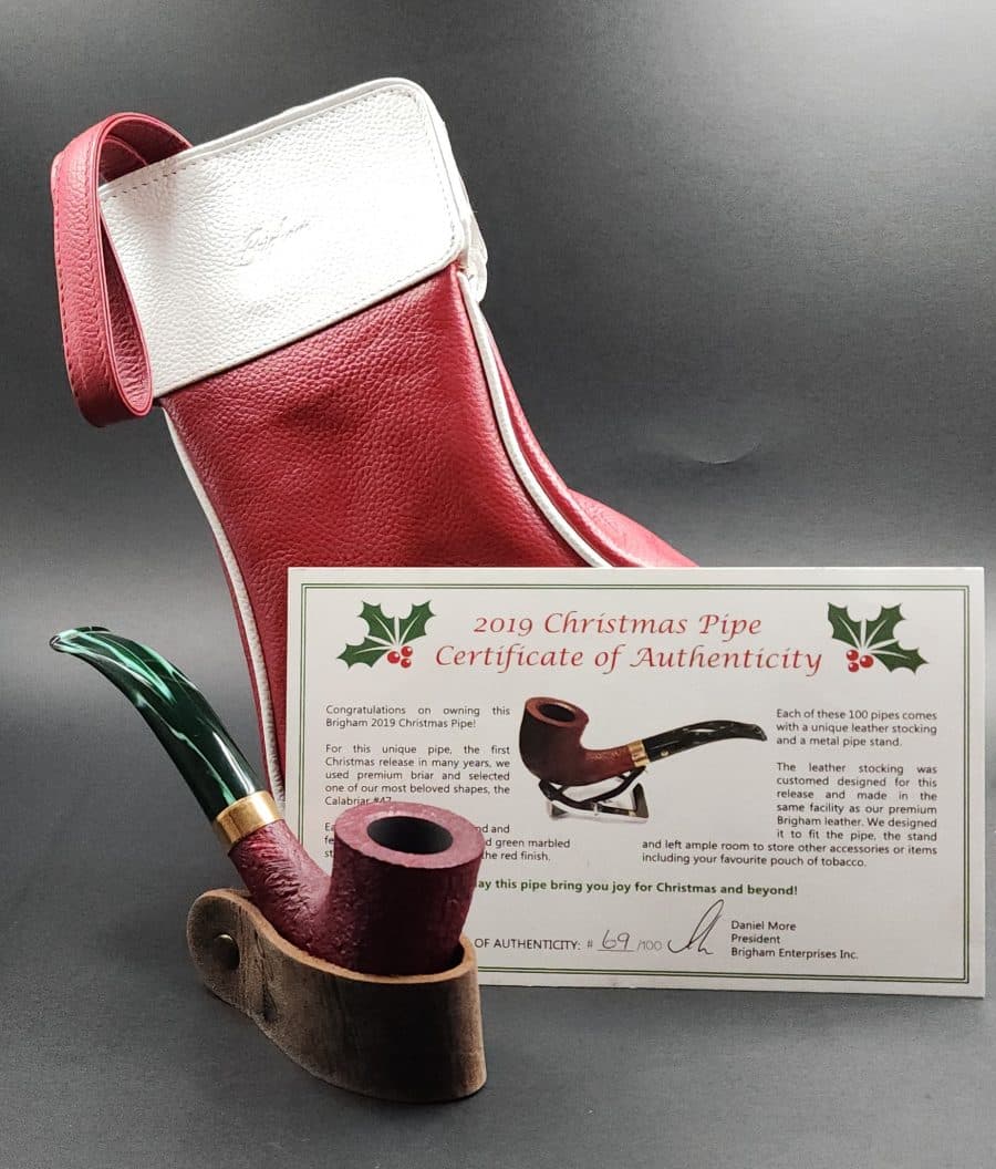 Brigham Christmas Pipe 2019 #69 128792 (5)