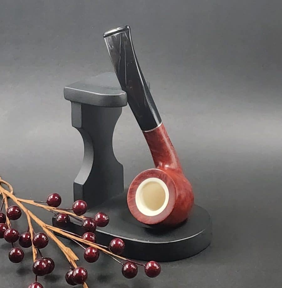 Moline Fantasia Meershaum Lned Silver Ring Italian