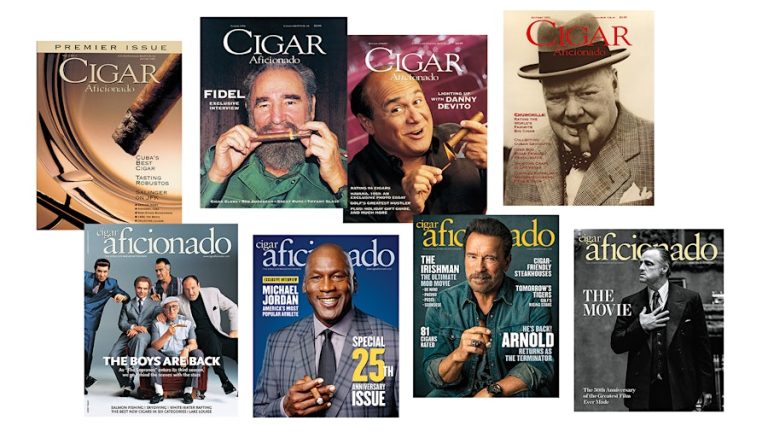Cigar Aficionado Magazine Group Picture