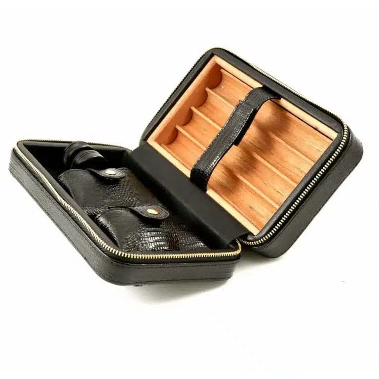 Cigar Star Ultimate Travel Case Black Lizard P2