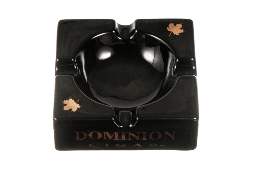 Dominion Black Ashtray