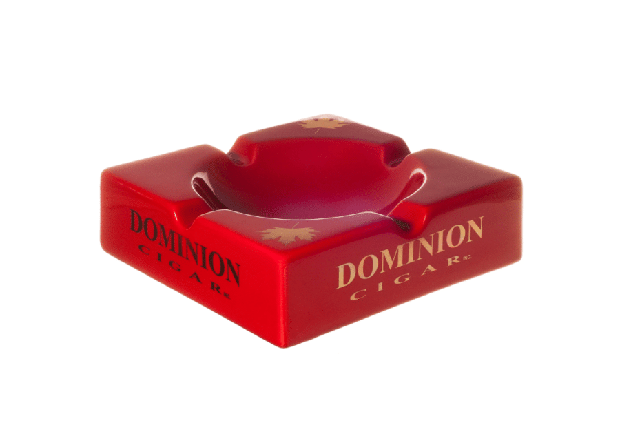Dominion Red Ashtray