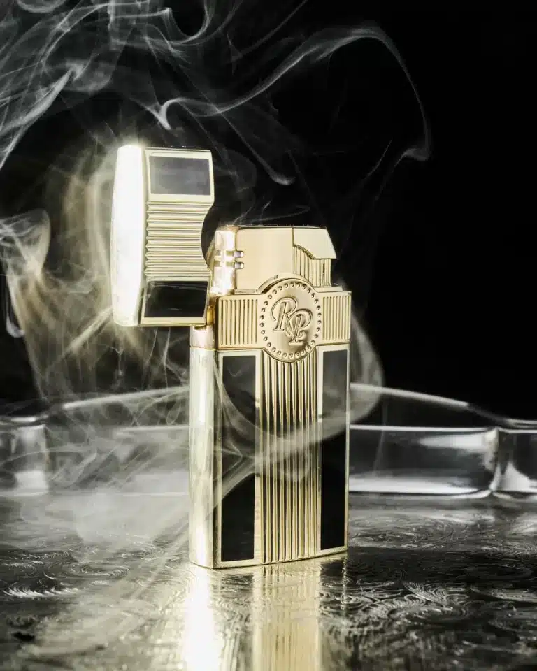 Gold And Black Executive Lighter