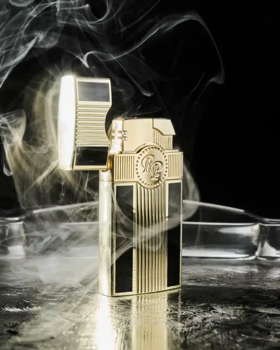 Gold And Black Executive Lighter