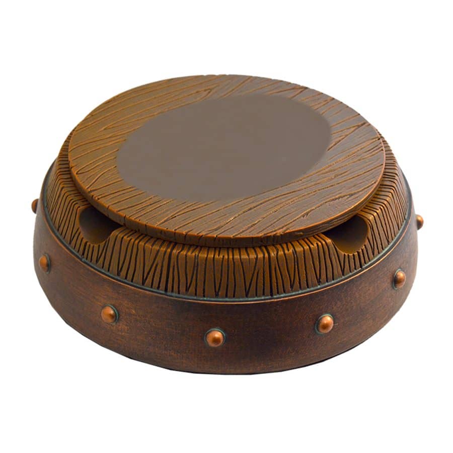 Lash11 Poly Resin Ashtray Perspective