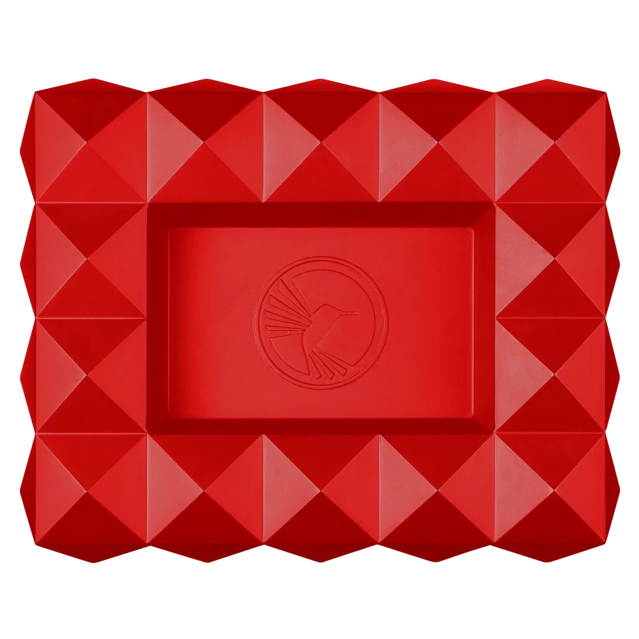 Quasar Ashtray Red
