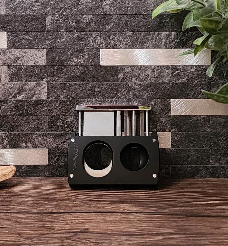 St Dupont Sv Dbl Cutter Black (3)