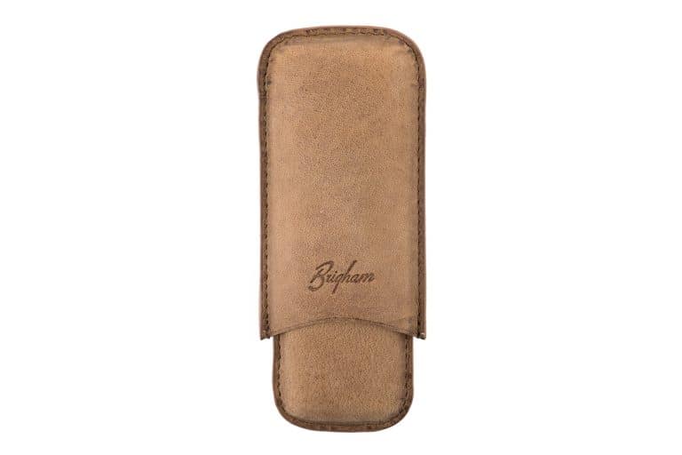 Brigham Leather Cigar Case 3