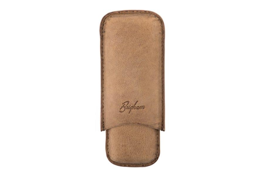 Brigham Leather Cigar Case 3