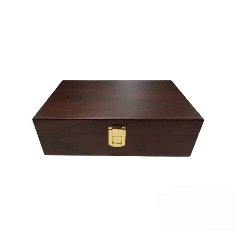 Clasp Humidor Walnut