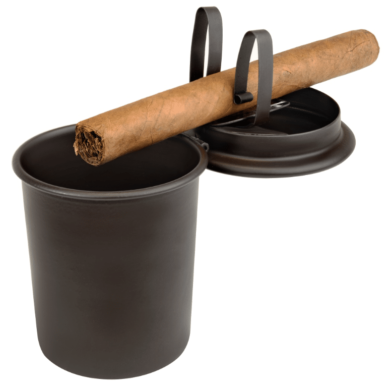 Stinky Cigar Car Ashtray Brown
