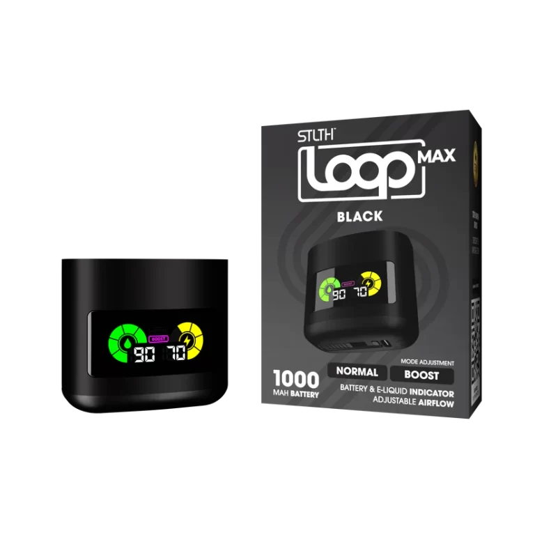 Stlth Loop Max Device Kit package Black